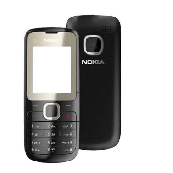 For Nokia C2 Casing With Front And Back Cover With Keypad