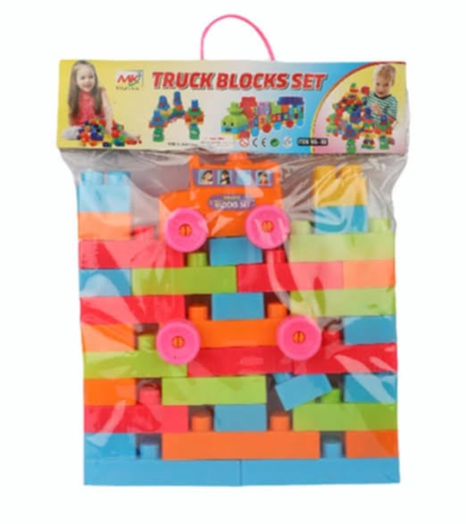 Educational Stacking Blocks Set - for Creative DIY Fun. 