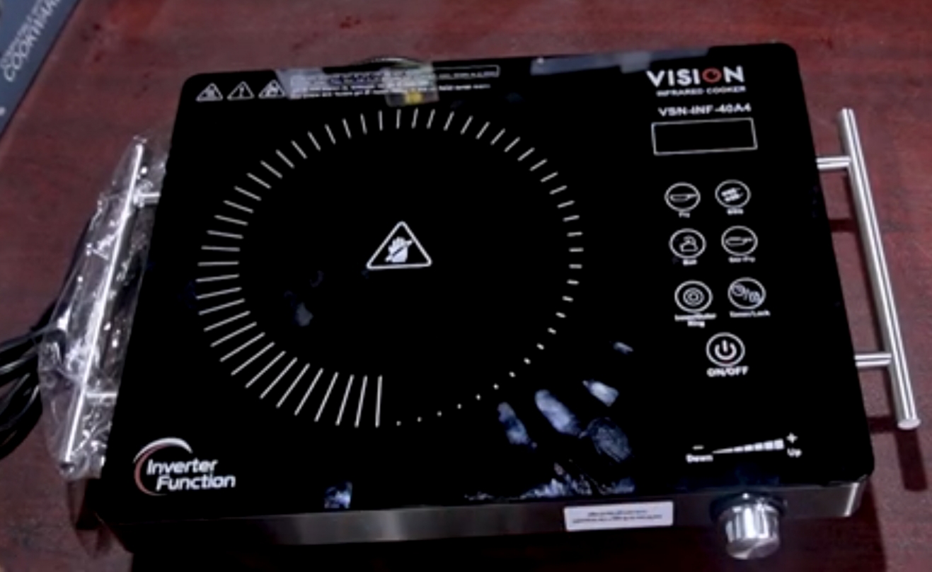 VISION INFRARED COOKER VSN-40A4-ECO (inverter function). 