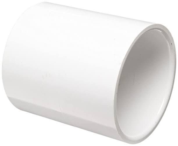 5ps White PVC Coupling - 1/2" Slip socket
pvc pipe fittings socket