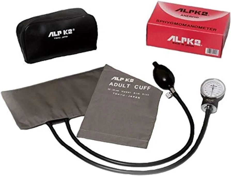 Japan Made ALPK2 Aneroid Sphygmomanometer With Stethoscope (Manual BP) 5 Years Brand warranty by TRONZZ.com. 