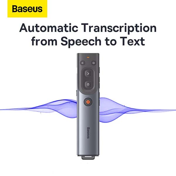 Baseus BS-OH085 Wireless Laser Pointer Presentation Slides Presenter Real-Time Translate Device Projector Pen. 