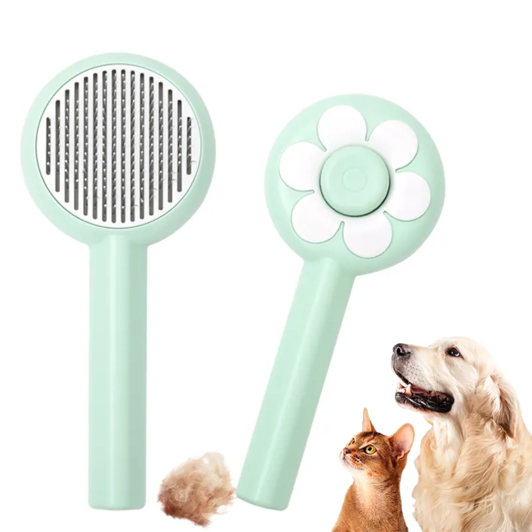Flower Shape Grooming Comb For Cats & Dogs