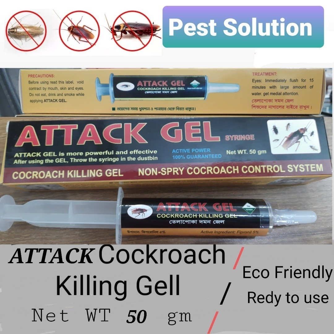 Cockroach Killer Attack Gel -50 Gm