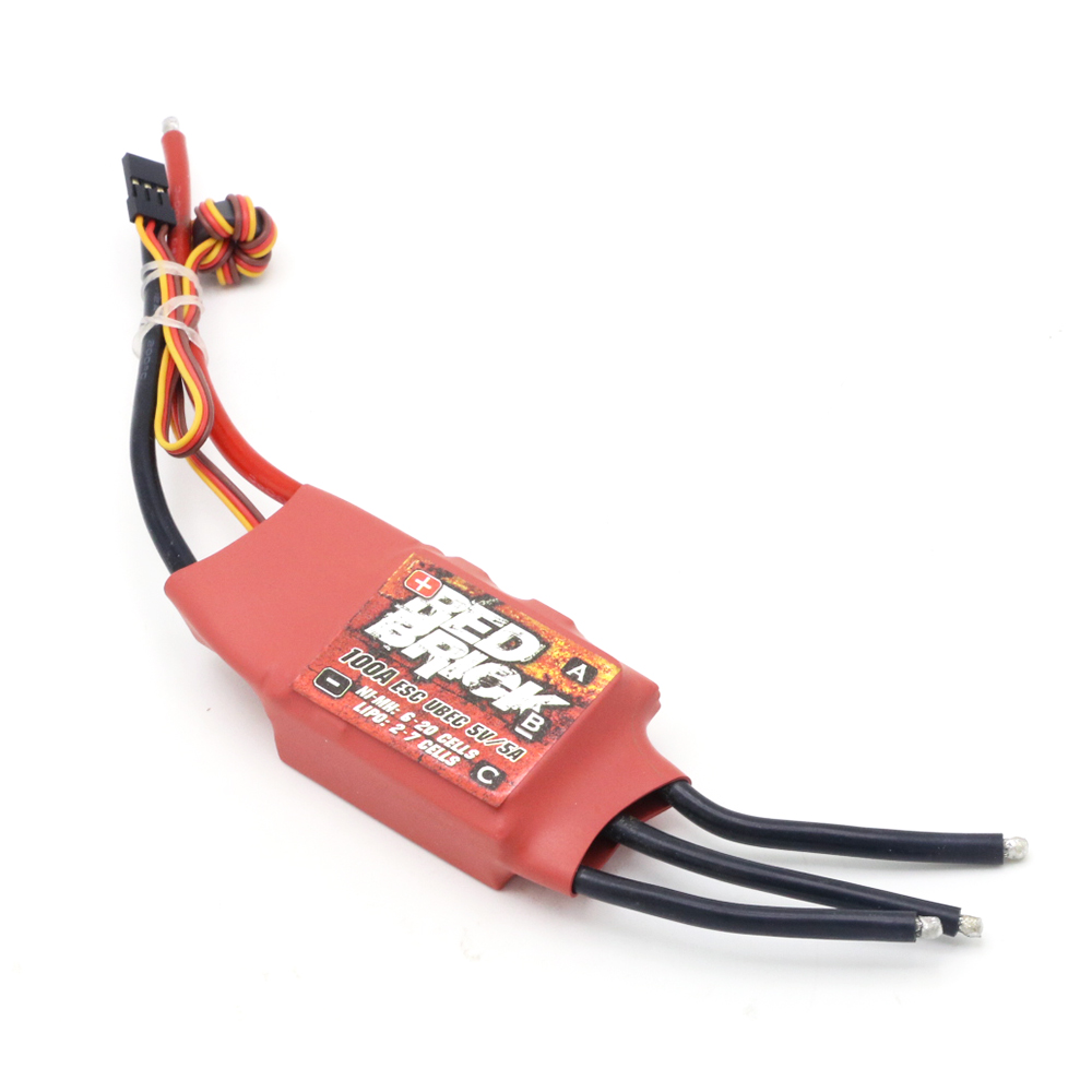 Red Brick 50A 70A 80A 100A 125A 200A Brushless ESC Electronic Speed Controller 5V/3A 5V/5A BEC for FPV Multicopter. 