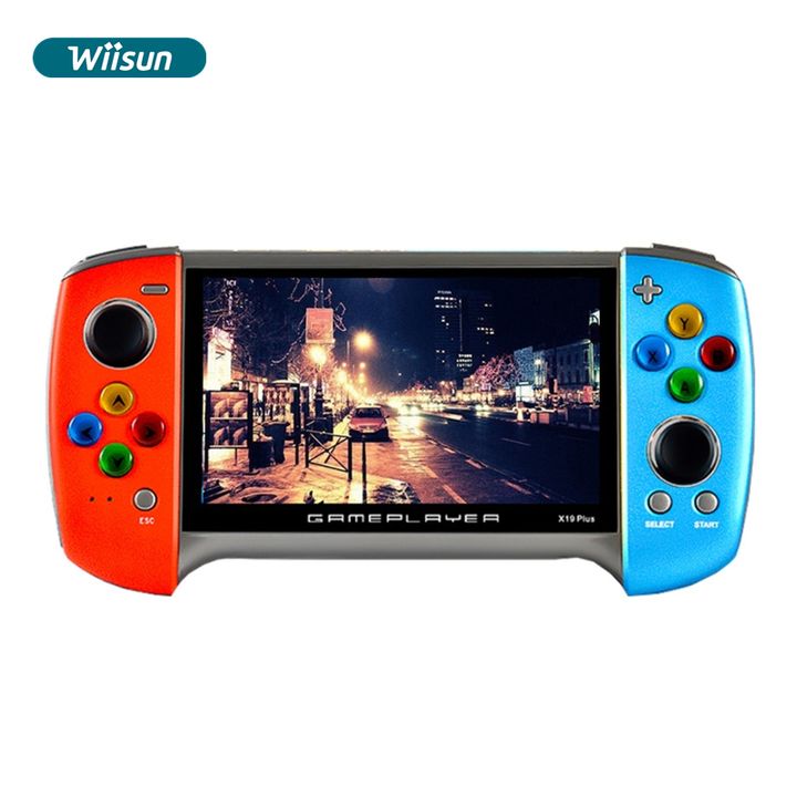 X19 Plus 5.1 Inch Portable Retro Video Game Console Handheld Game Player Consolas De Videojuegos. 