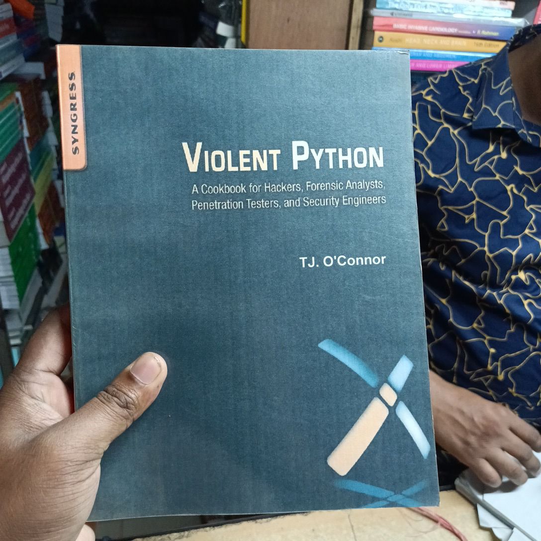 Violent Python: A Cookbook for Hackers, Forensic Analysts, Penetration Testers and Security Engineers

Book by TJ O'Connor