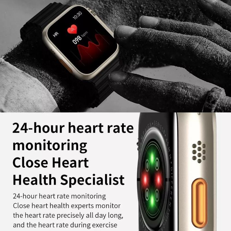 Z66 Ultra SmartWatch Series 8 NFC Wireless Charger Smart Watch Touch. 