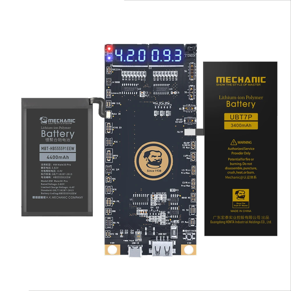 MECHANIC Battery Active Panel Fast Charge Detection Board For iPhone 5-13 Pro Max Samsung Xiaomi Android Phone  Activation