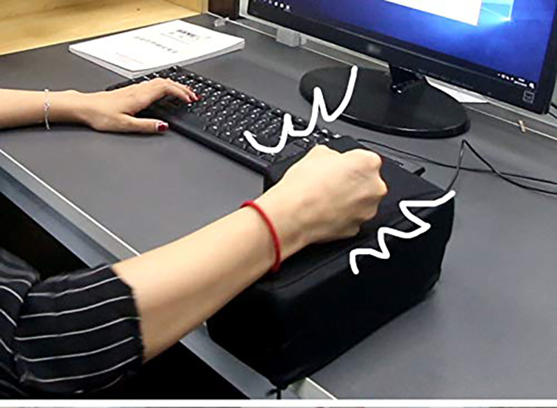 Big USB Enter Key Anti Stress Button Decompression Computer Any Vent Pillows Button Desktop Pillow For Programmer. 