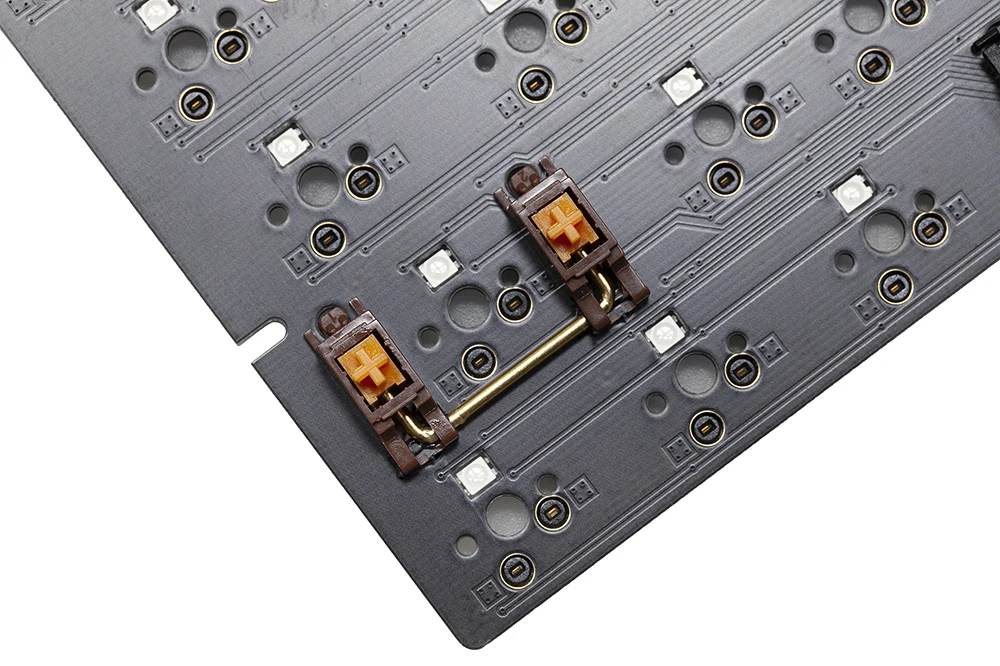 PAIGU PCB Stabilizer for Gaming Mechanical Keyboard gh60 for 1.2mm PCB 1.6mm Clip In PCB CSTC40 60 68 75 84 96 87 104 96 98. 