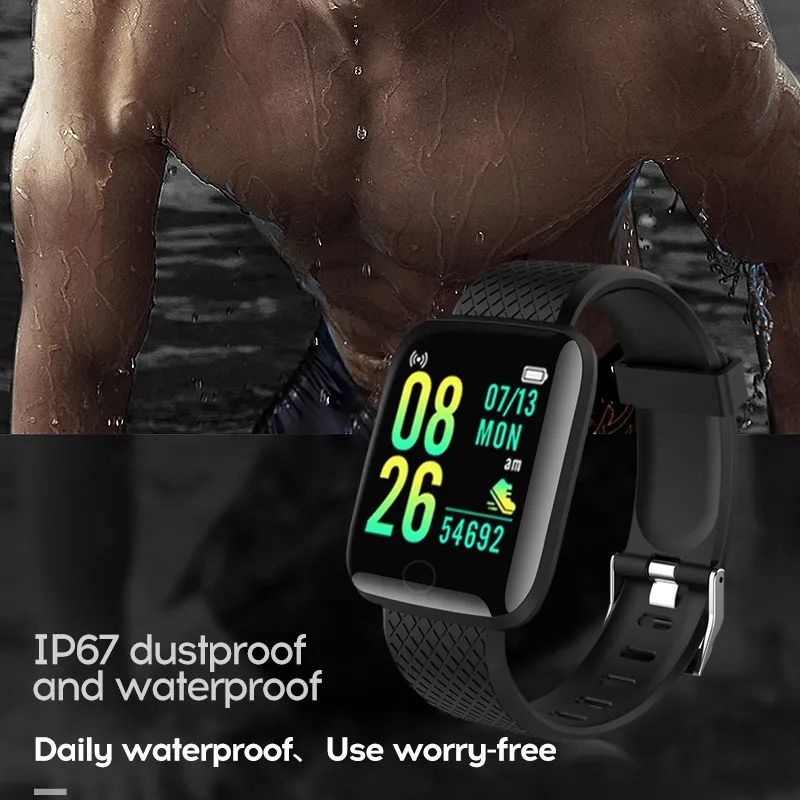 116 plus /Y68 Smart Bracelet Fitness tracker for men. 