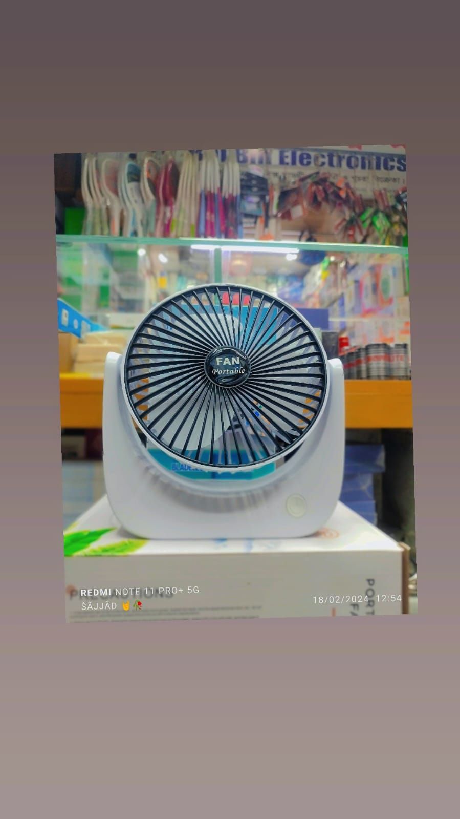 UsB portable loop Desktop fan A1. 