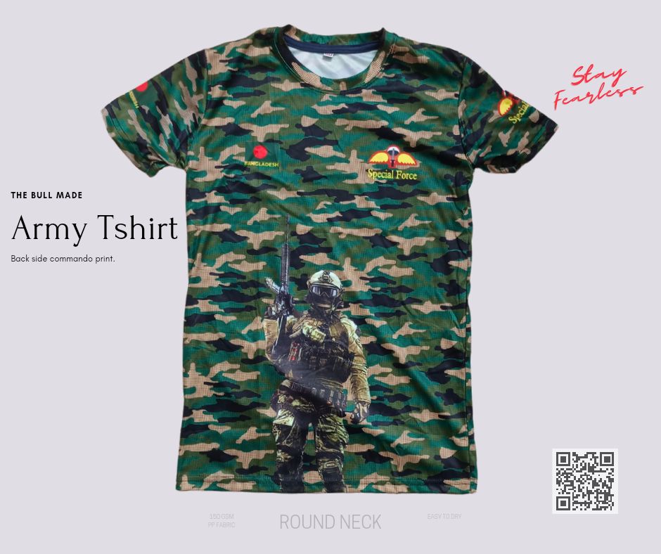 Army t shirt top bd