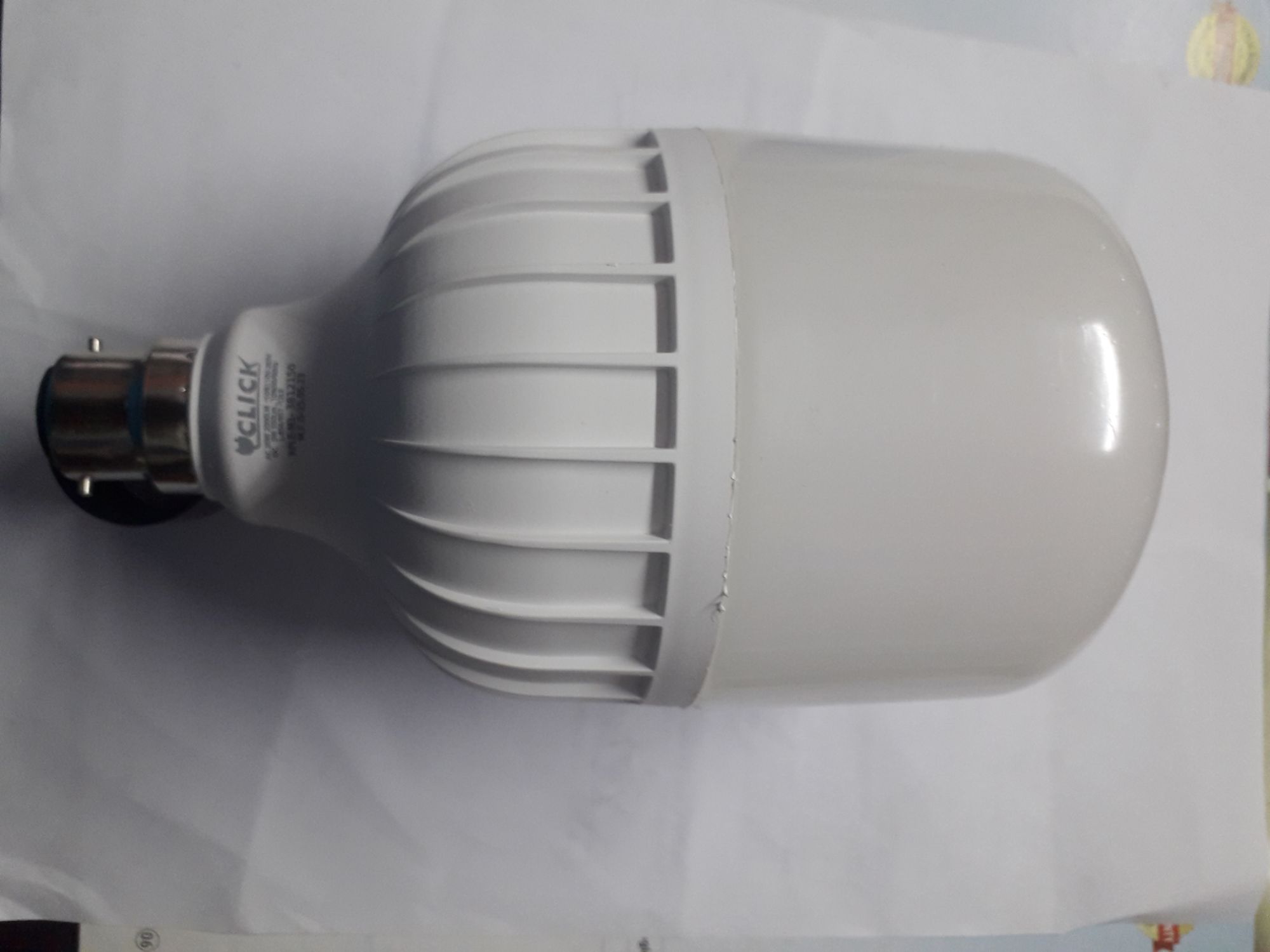 Click  Back up Led Light  20 watt AC/DC. 