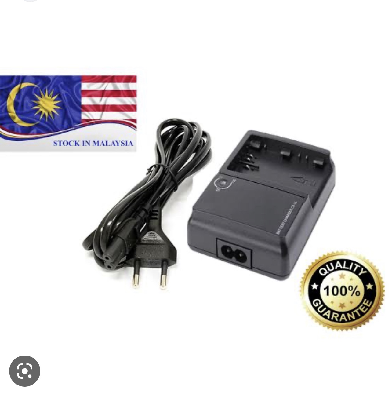 Battery Charger for Canon BP-511 BP-512 BP-511A BP-514 EOS 50D 40D 30D. 