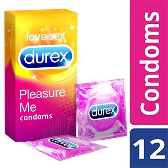 Durex pleasure me Condom - 12 pcs Box (Made In India