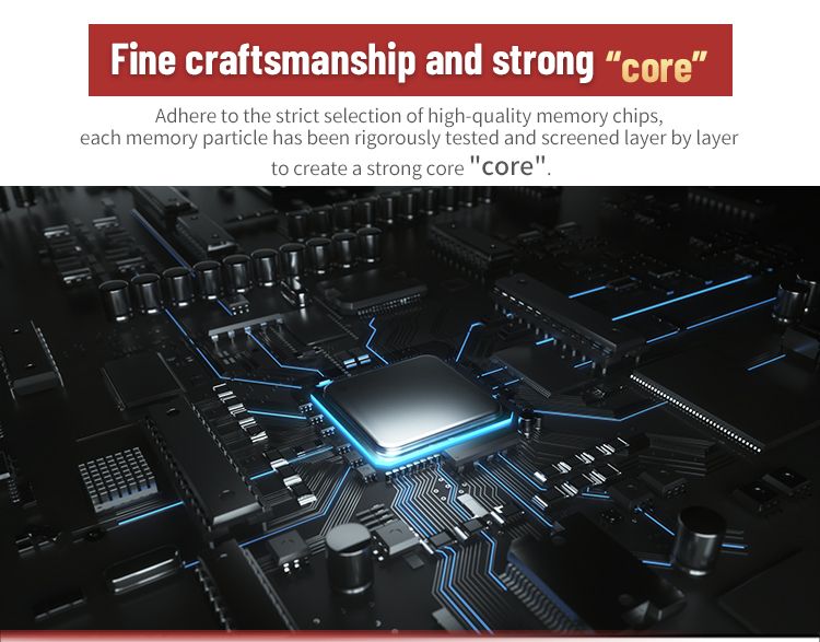 2024 JUHOR DDR4 8GB 3200MHz UDIMM Desktop Memory Module Ram. 