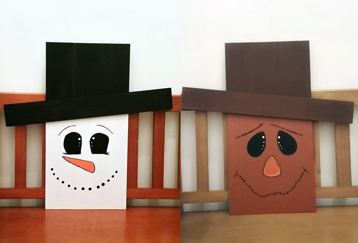 Wooden ScareCrow Pallet