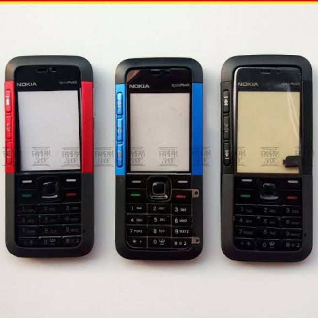 For Nokia 5310 Front & Back Side Mobile Casing / Housing With keypad