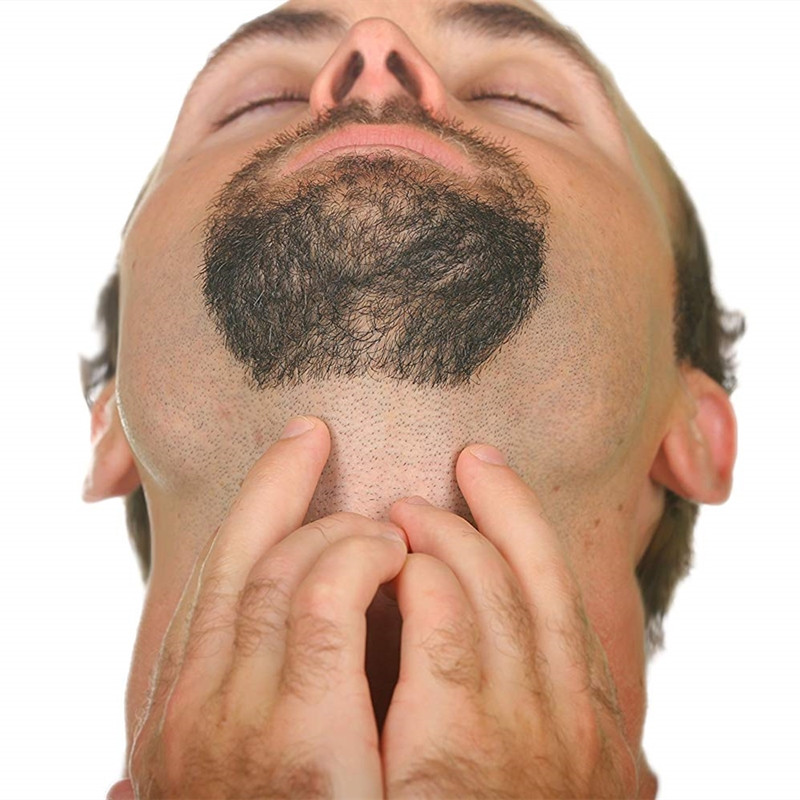 1pcs Goatee Shaving Template Shaping Edge Up Tool for Goatee Trimming Lineup Beard Grooming Kit for Men Barber Supplies. 
