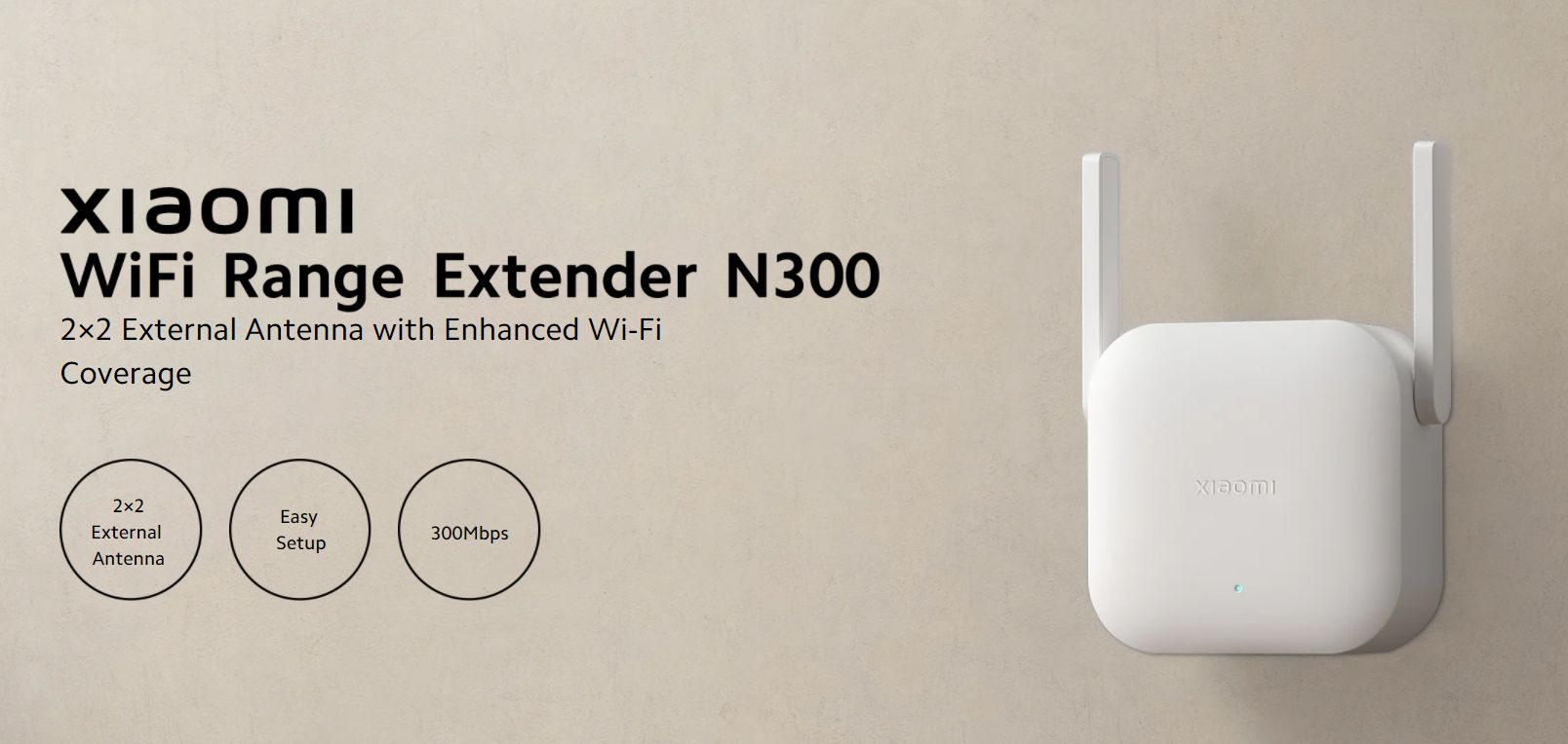 Xiaomi Mi WiFi Range Extender N300-Global version (6 months replacement  warranty) | Daraz.com.bd
