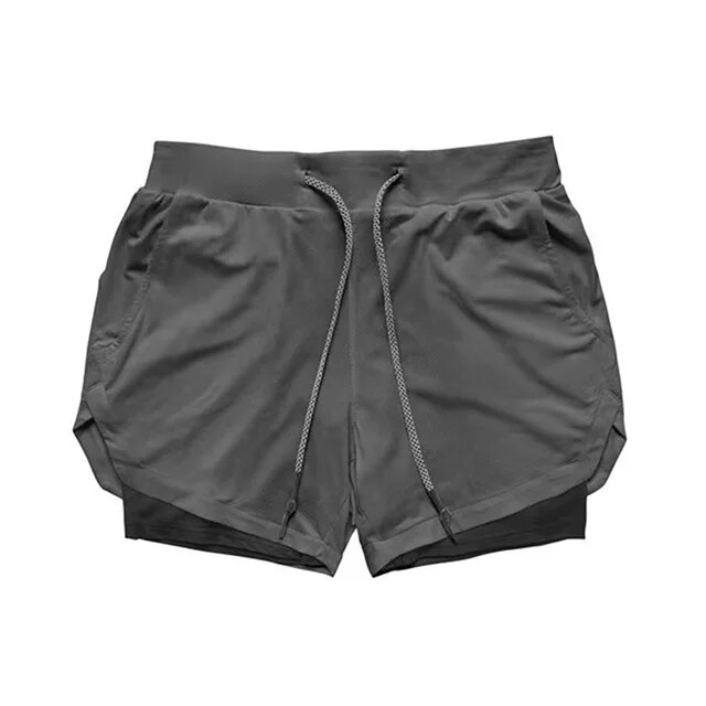 Gym Shorts Men Running Shorts with Liner Pockets Towel Loop Quick Dry Lightweight Workout Men's Athletic Sport Shorts. 