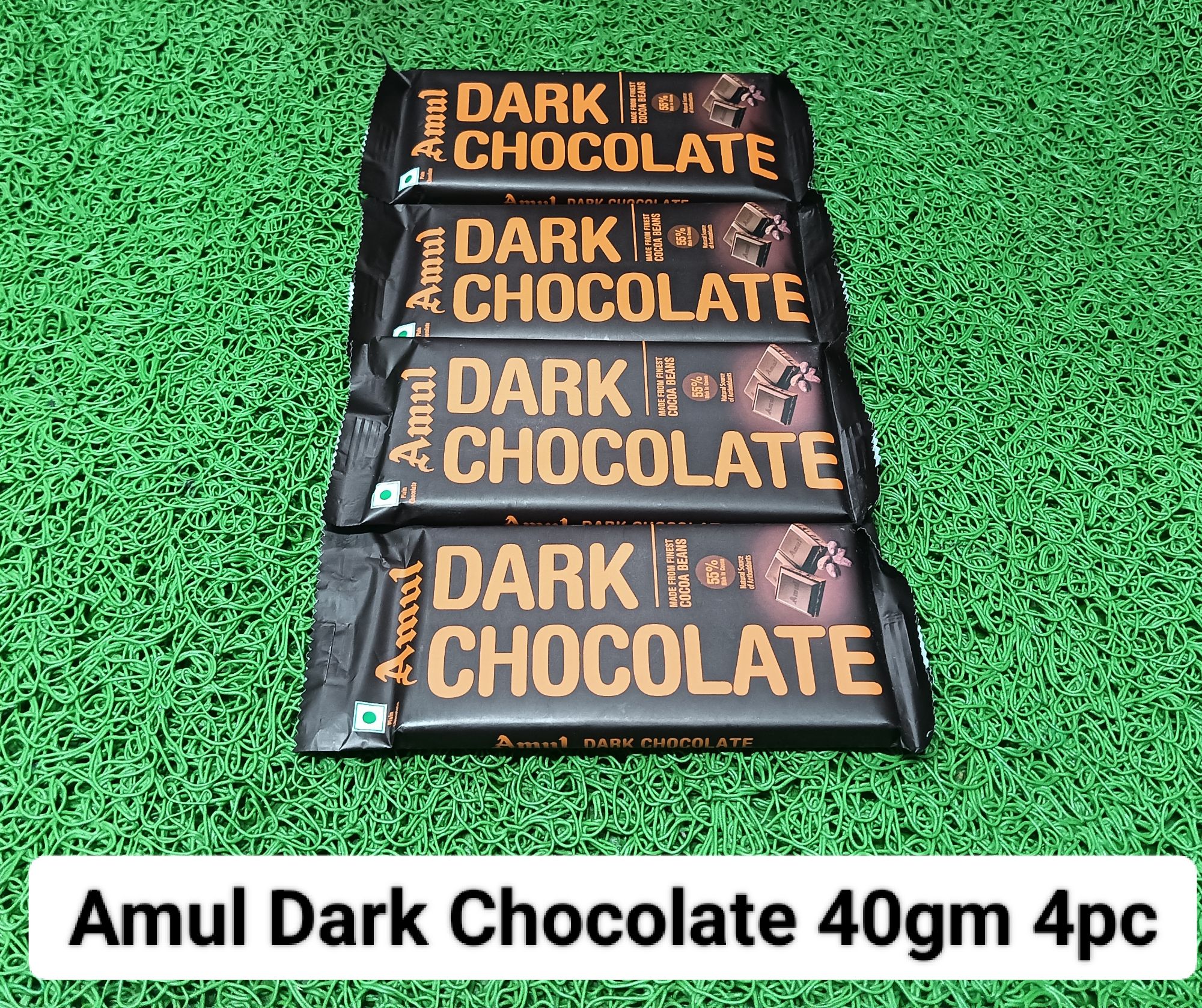 Amul Dark Chocolate 40gm 4pc