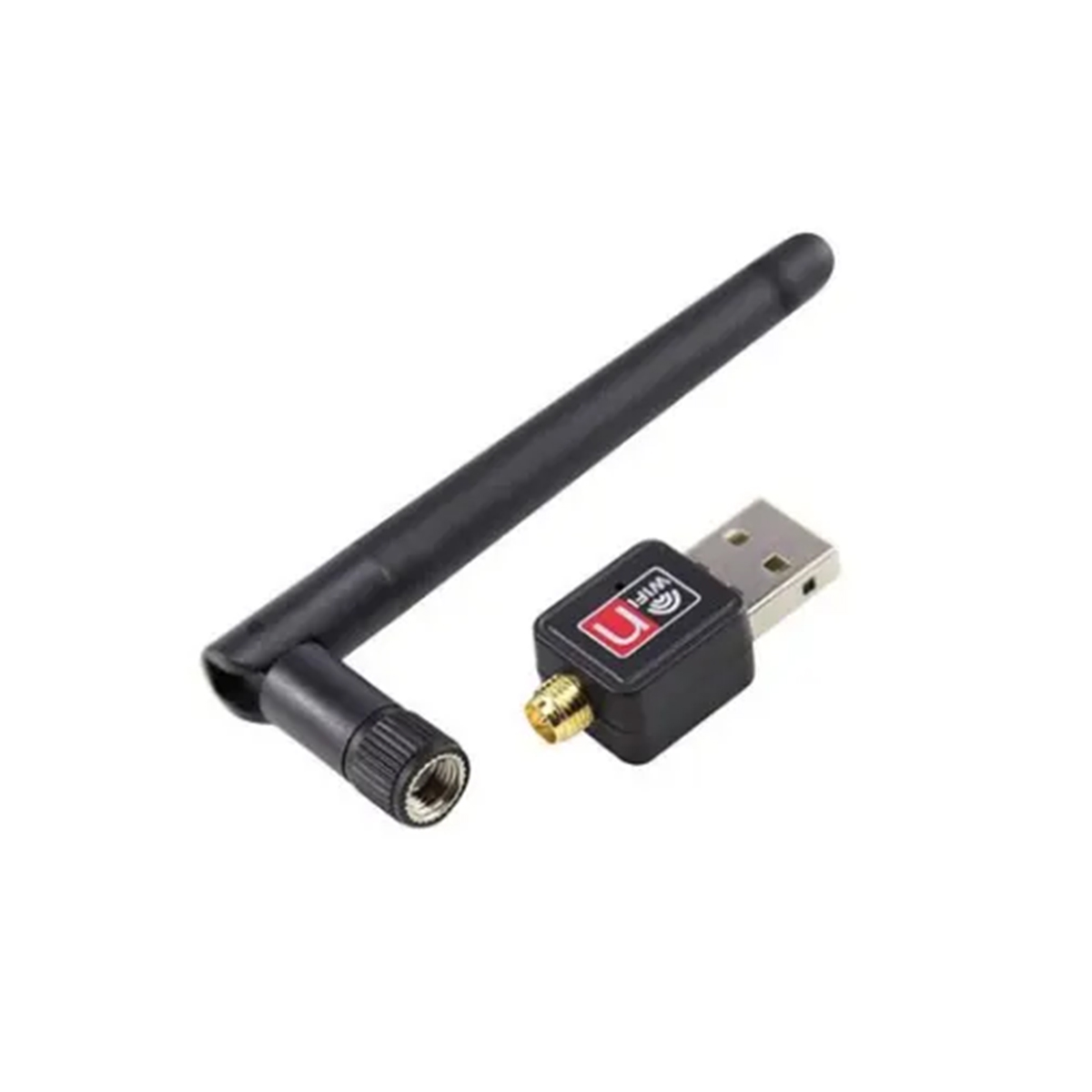 USB Wifi Receiver and Share 300Mbps PC Black. 