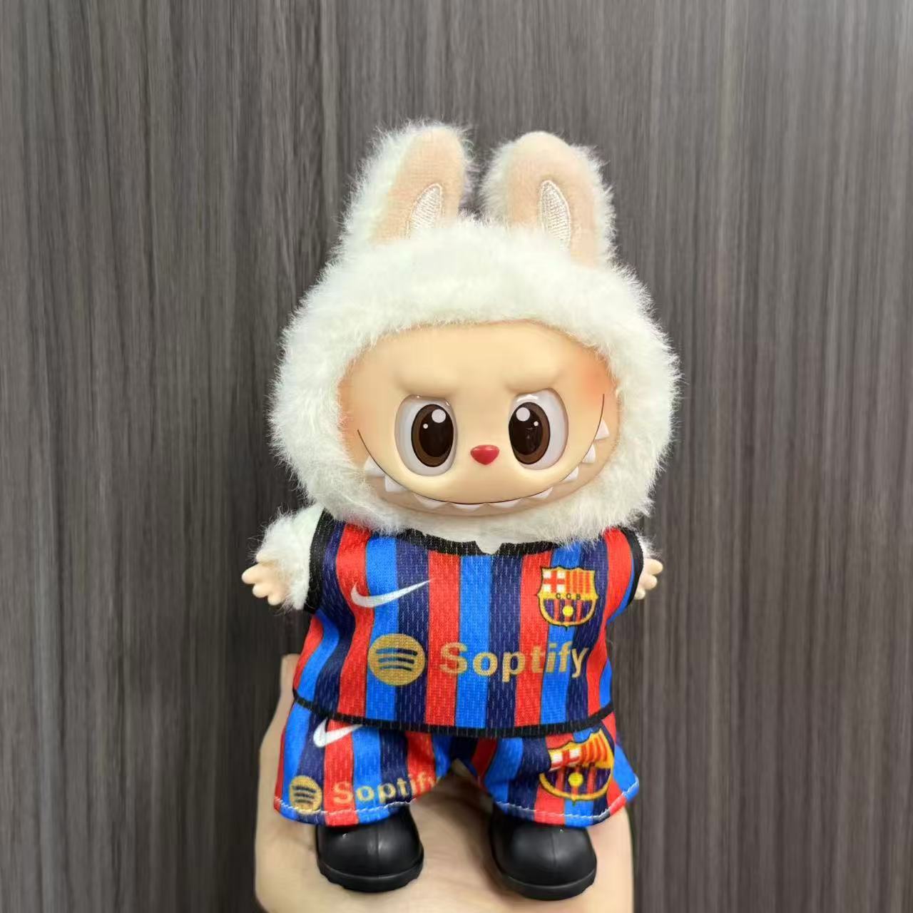 New 17cm Labubu Costume Cosplay Changeable Handmade Frog and Pig Plush ...