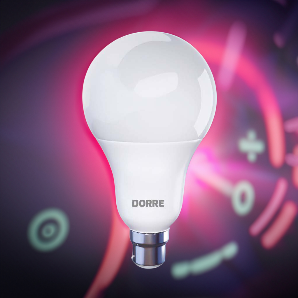 DORRE LED Bulb 18W B22 (Pin) / E27(Patch). 