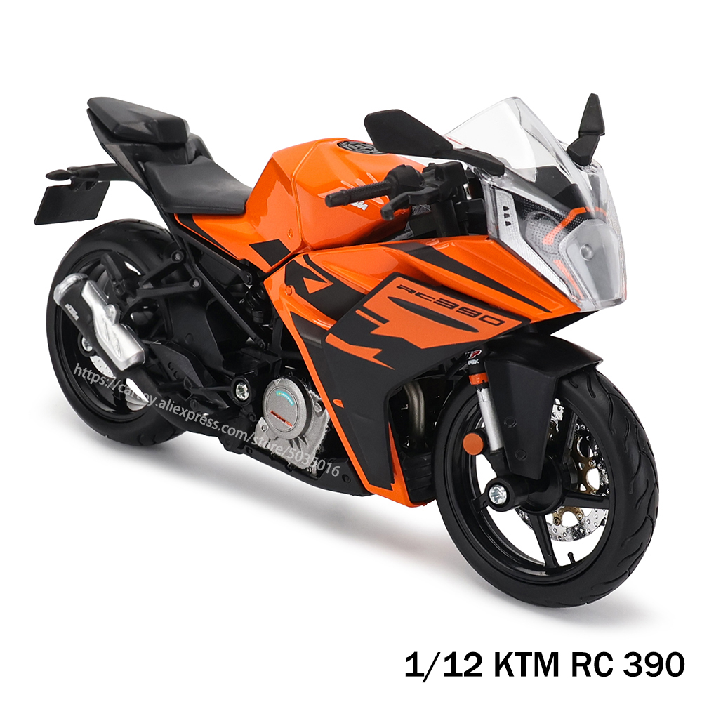 Maisto 1:12 KTM series KTM RC 390 690 DUKE 1290 simulation alloy motocross authorized motorcycle model toy car Collecting gifts. 