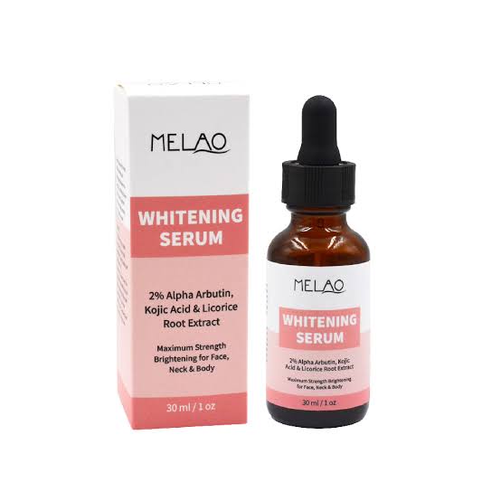 Melao Whitening serum With 2% Alpha arbutin and kojic acid ...