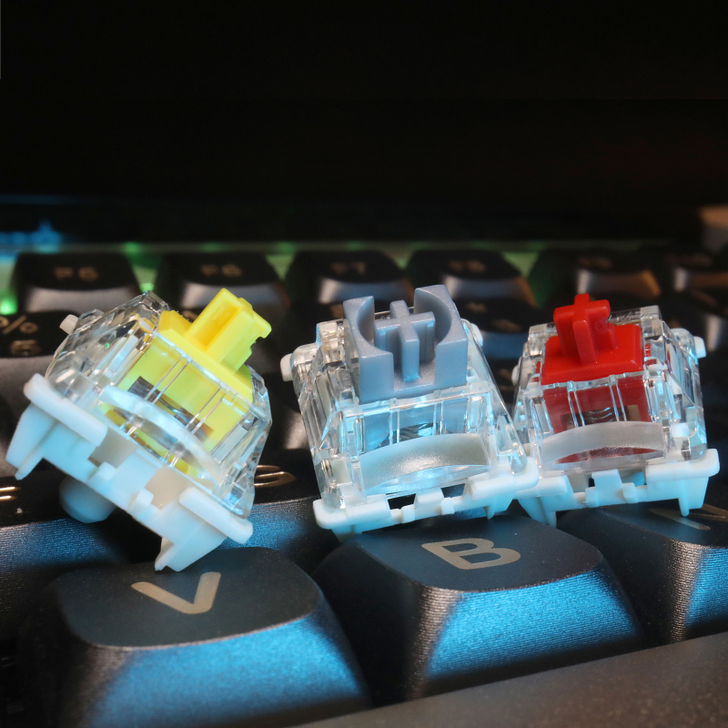 JYBMAK Gateron Gpro3.0 Keyboard Switch Three-layer Pin Pre Lubrication 3pin. 