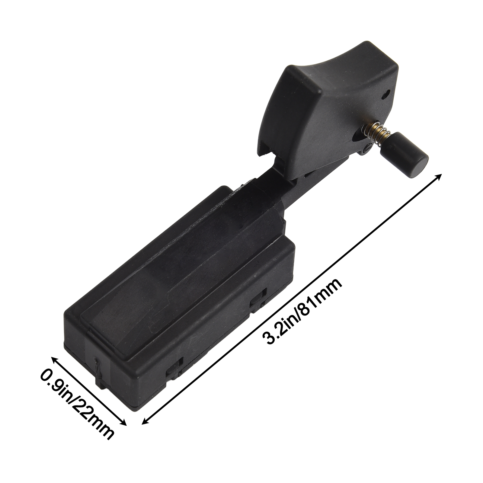 Replacement Circular Saw Trigger Switch – 23-66-2635, Metal & Plastic Construction, Fits 2730-20, 2731-21, 2631-20 & More (2-Pack)