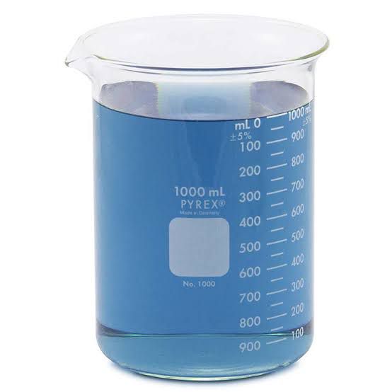 Pyrex 1000ml Glass Beaker for Laboratory use. 