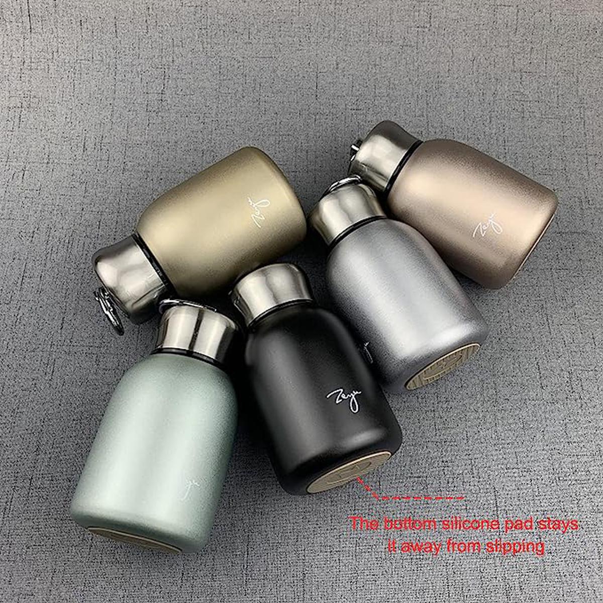 Leakproof Portable Thermal Water Bottle – Mini 300ml (10oz) Stainless Steel, Lightweight & Modern – for Kids, Men & Women – Ideal for Home, Office, School – Multiple Colors Available