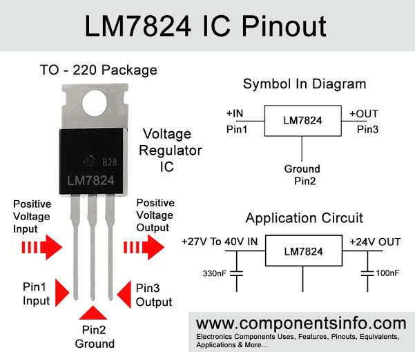 LM7824 Voltage Regulator