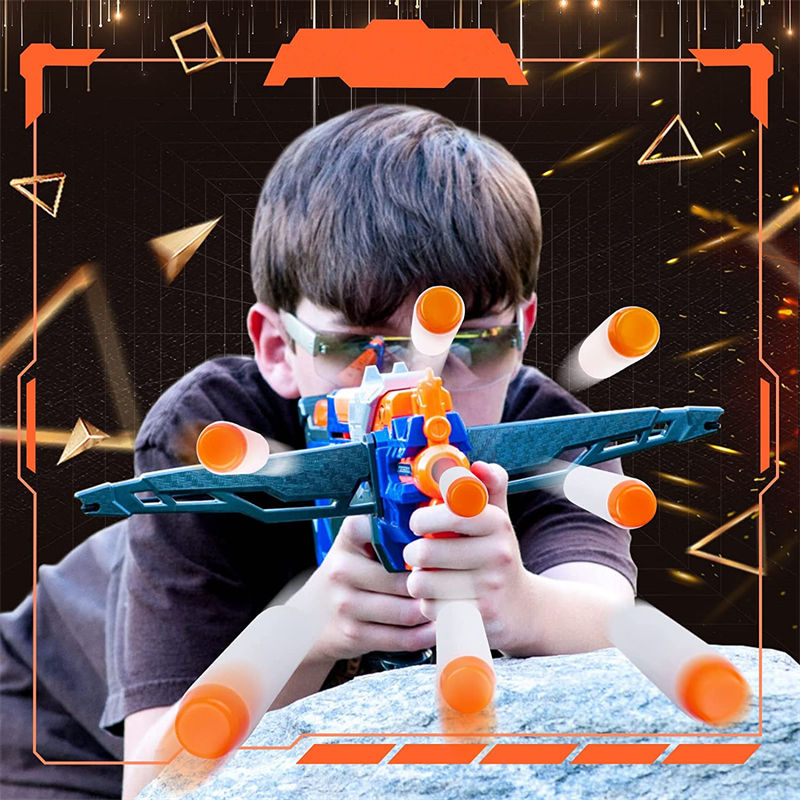 1000pcs Refill Darts for Nerf N Strike Elite 2.0 Series Glow at The Dark Bullets Pack – Compatible with All Elite Blasters White. 