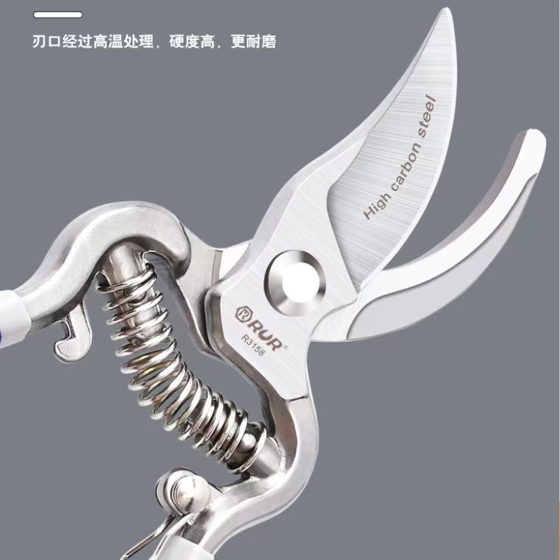 Garden scissors manual pruning SK5 suitable for pruning bonsai fruit tree branches pruning pruning gardening tools 8/10 inches. 