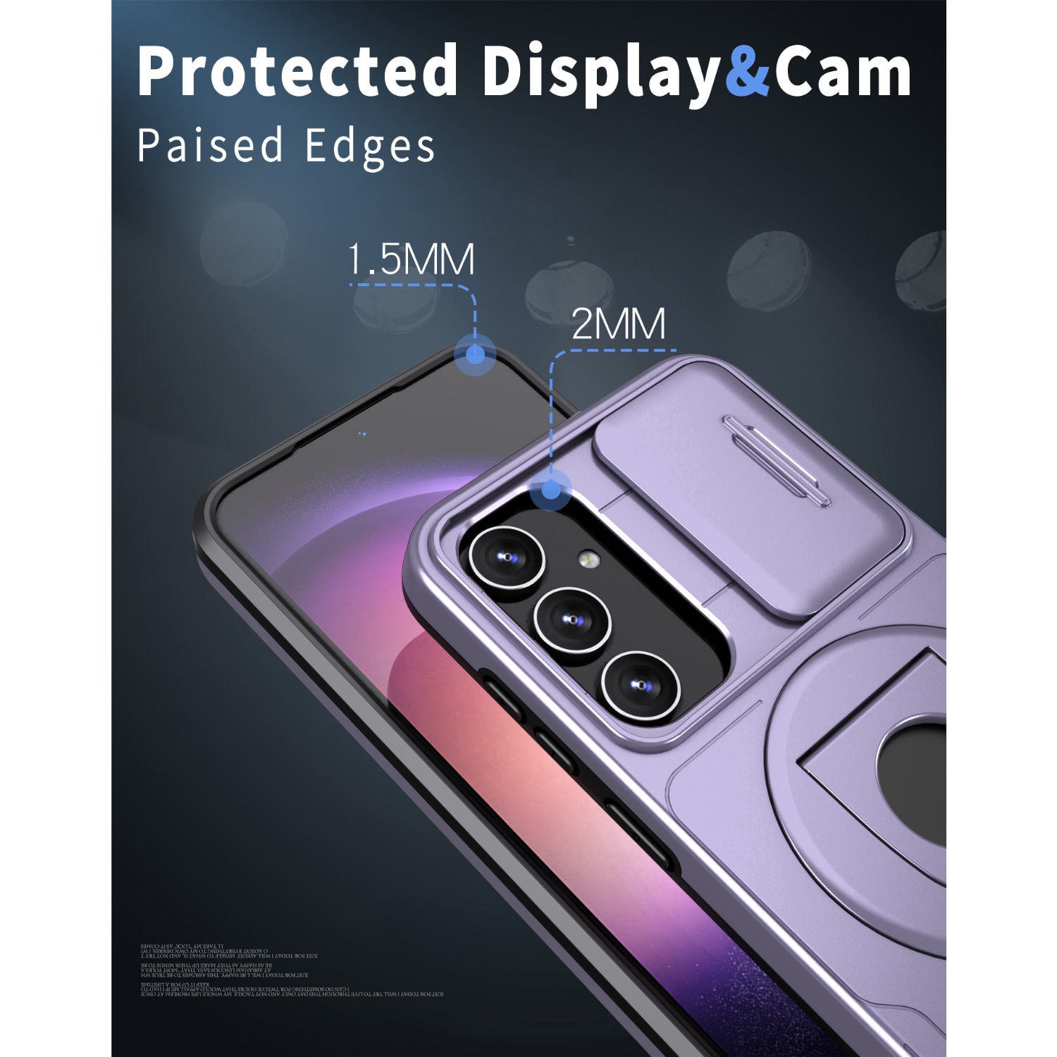 For Magsafe Magnetic Wireless Charging Case for Samsung Galaxy A55 A35 A25 A15 5G A05S A34 A24 A14 Lens Protection Bracket Cover. 