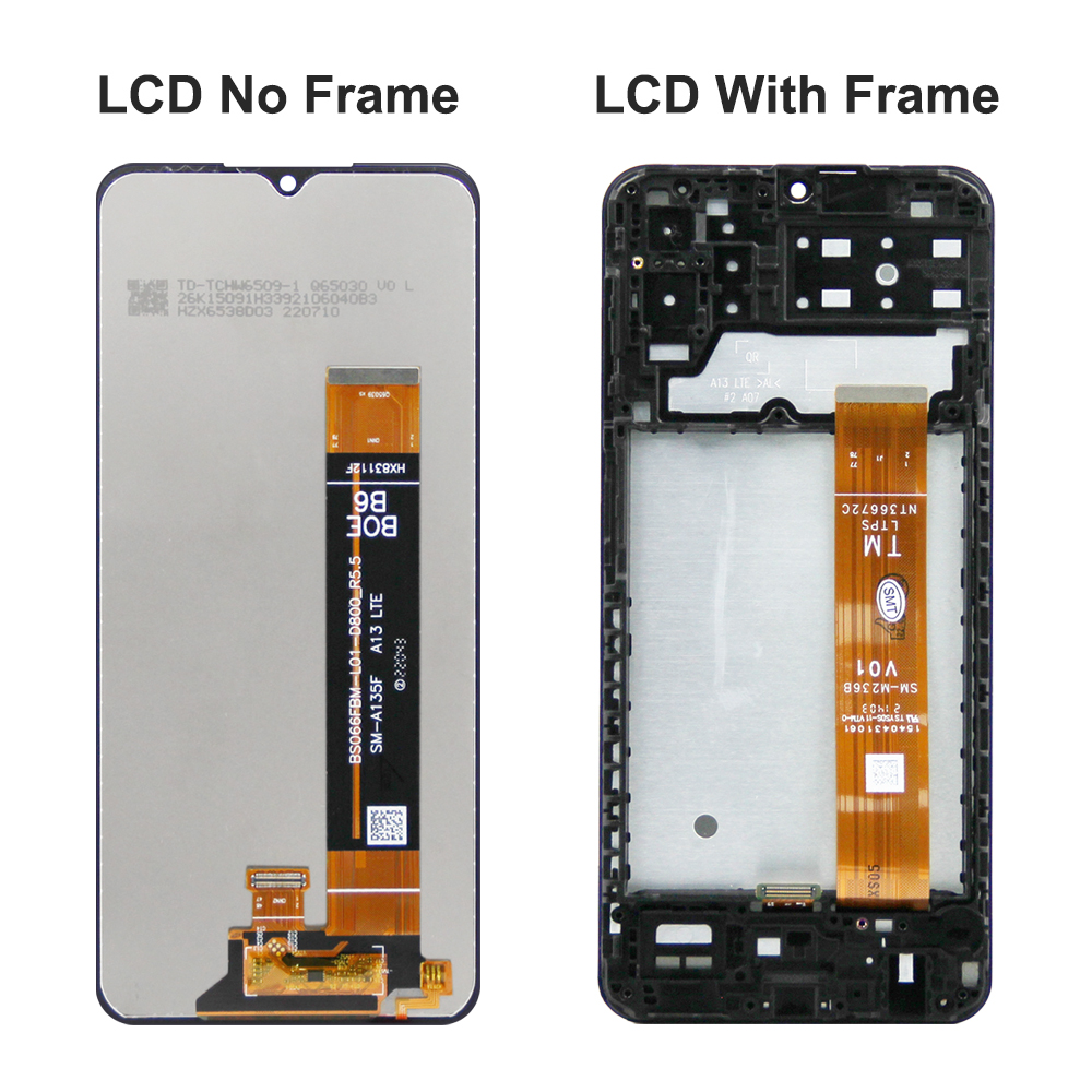 6.6''A13 4G For Samsung For Original A135F A135M A135U A135U1 A135N LCD Display Touch Screen Digitizer Assembly Replacement. 