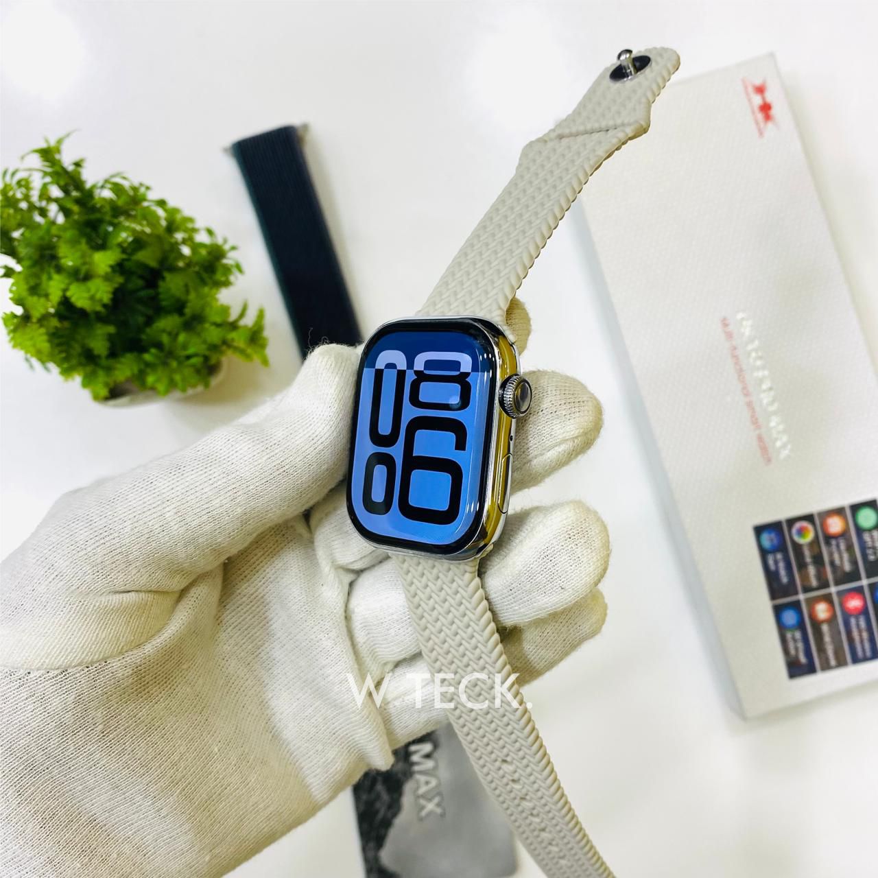 HK10 PRO MAX AMOLED DISPLAY (multifunctional smart Watch). 