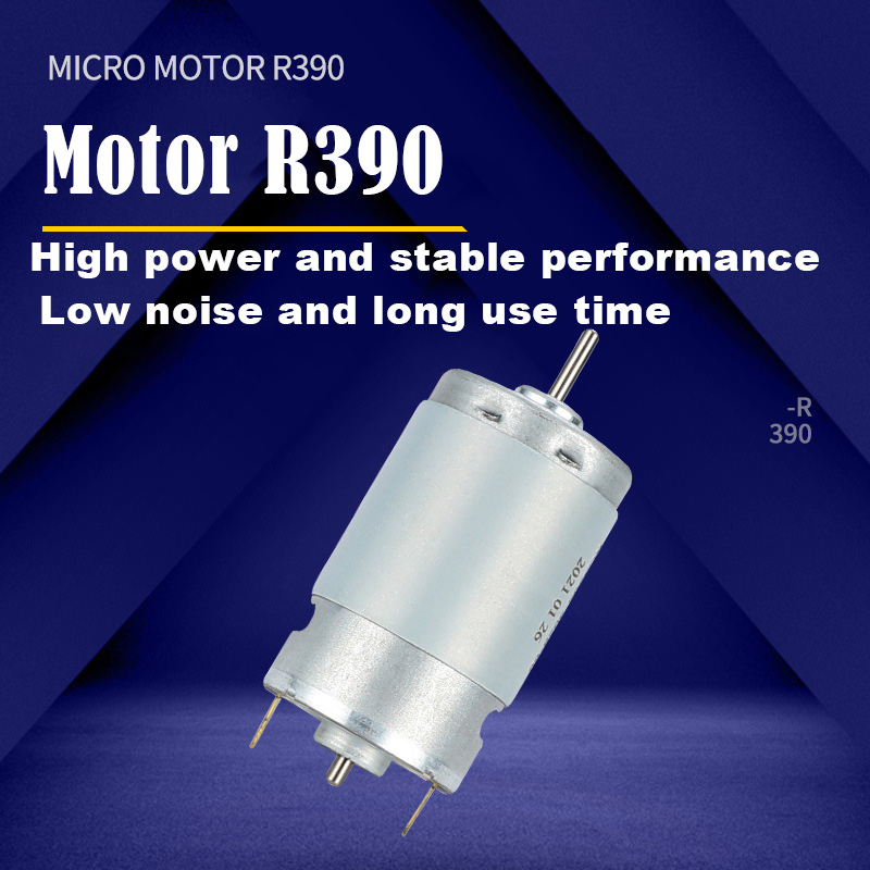 DC Motor R390 High Torque Micro Motor 390 12V Brush Motor Engine 20000RPM for Power Tools Hair Dryer Toys Screwdriver Tool. 