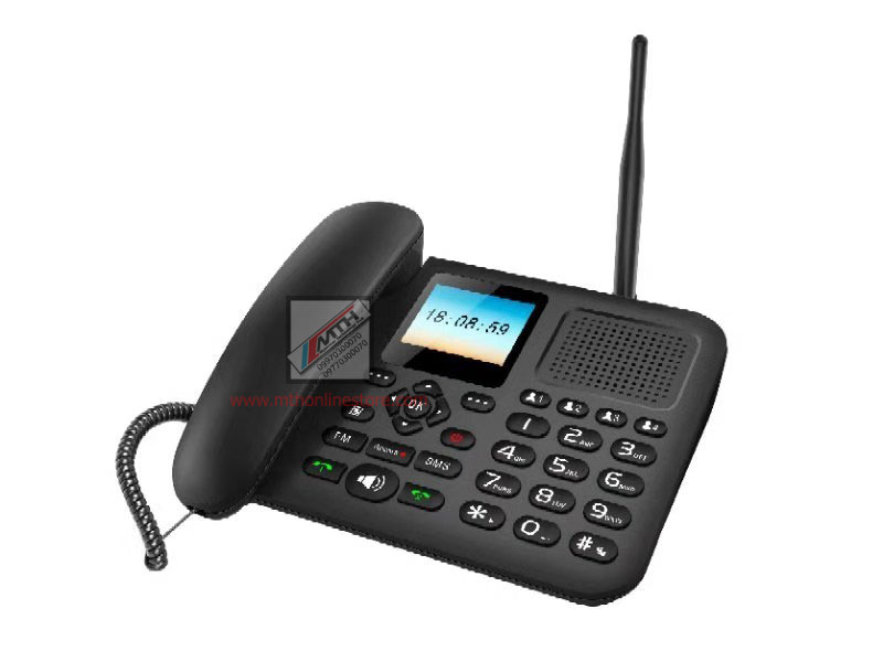 Dual Sim Land Phone With Auto Call Record FM Radio Color Display Desk Phone DLNA ZT9000. 