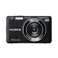 Fujifilm FinePix JX500 14MP Point and Shoot Camera (Black) with 5X Optical Zoom, Memory Card and Camera Case. 