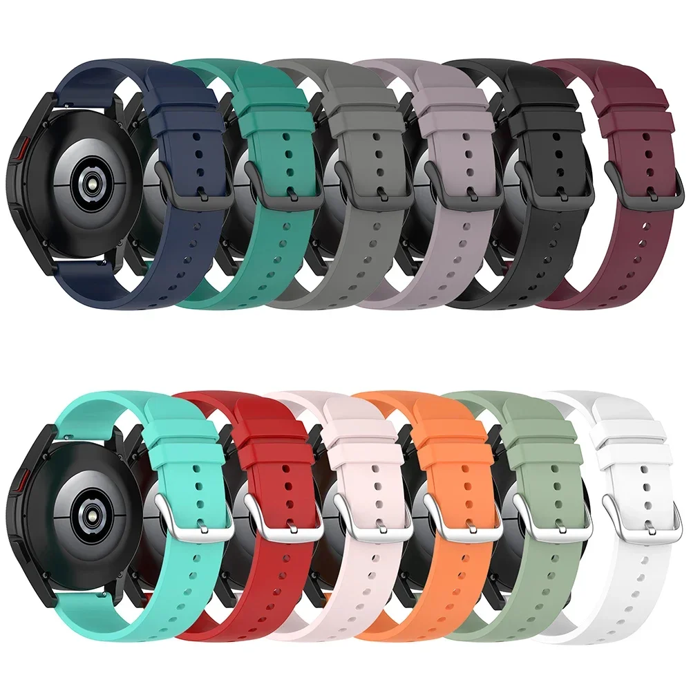 20mm 22mm Band For Haylou watch R8 S8/Watch 2 Pro (LS02 Pro)/RT3 RS3 GST/RS4 Plus/LS02 Silicone Replacement Bracelet Watch Strap. 