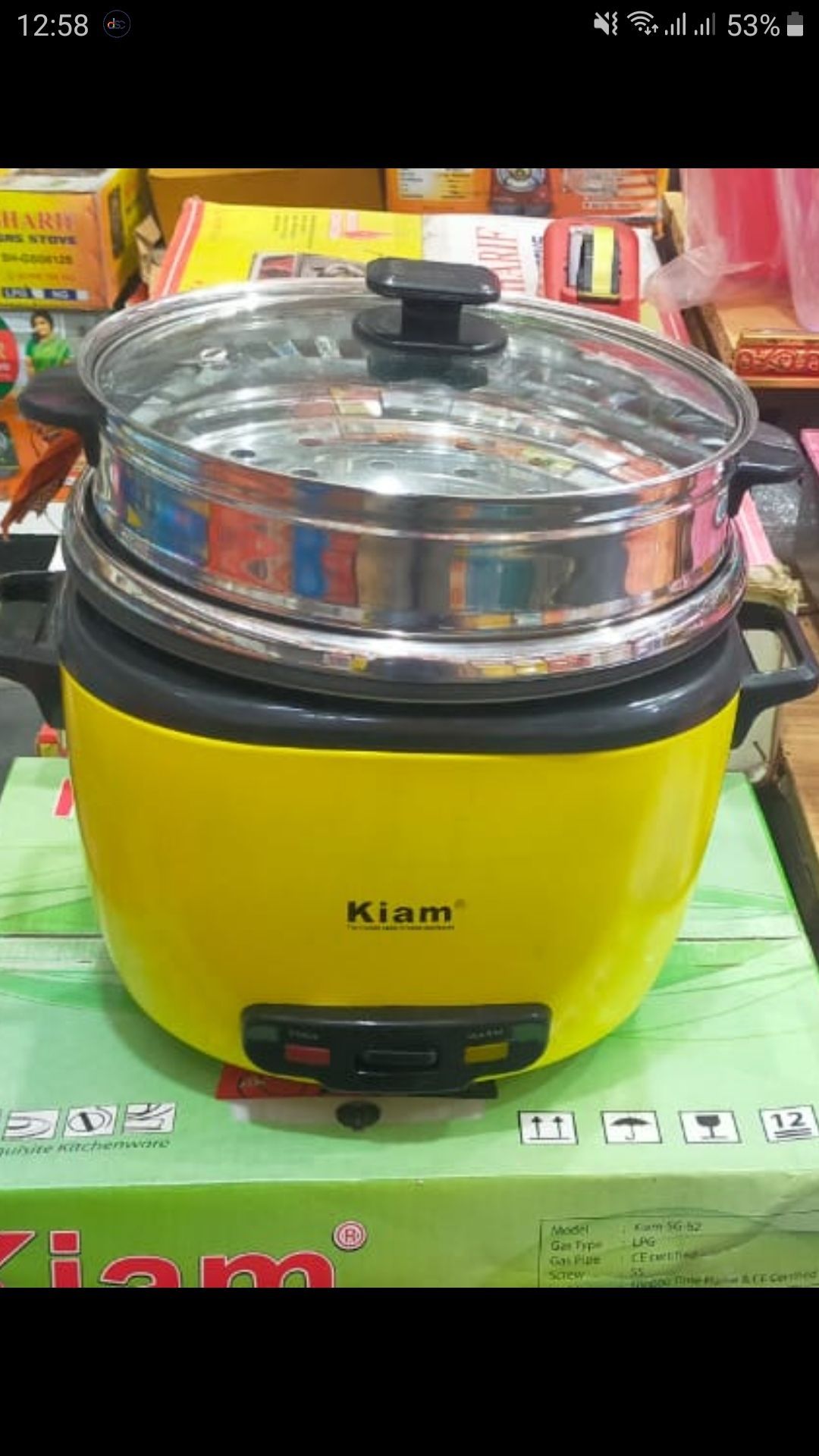Kiam Rice Cooker 2.8 Littre