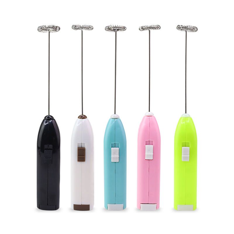 Mini Portable Hand Blender For Lassi. Milk. Coffee. Mixer-Battery Operated...