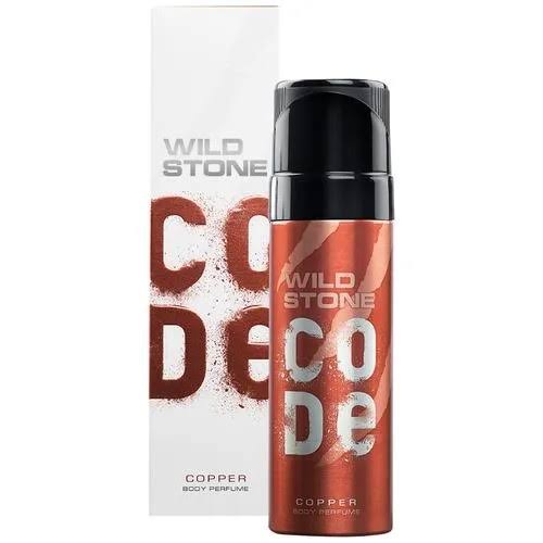 Wild Stone Code Copper Body Perfume - Refreshing & Long-Lasting Fragrance, For Men, 120 ml Perfume Fragrance Scent